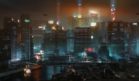 cyberpunk 2077 – 1 Panneau – Plusieurs Tailles | Décoration Maison