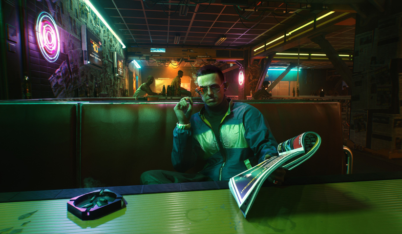cyberpunk 2077 – 1 Panneau – Plusieurs Tailles | Décoration Maison