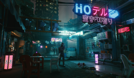 cyberpunk 2077 – 1 Panneau – Plusieurs Tailles | Décoration Maison