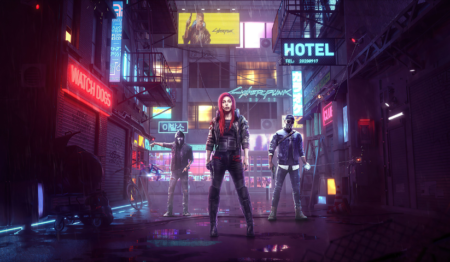 cyberpunk 2077 – 1 Panneau – Plusieurs Tailles | Décoration Maison