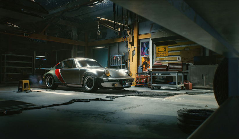 cyberpunk 2077 – 1 Panneau – Plusieurs Tailles | Décoration Maison