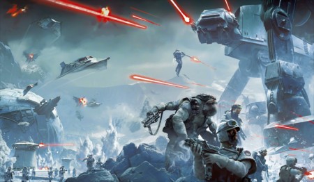 لوحة star wars – قطعة واحدة – برشة أحجام | ديكور دارك