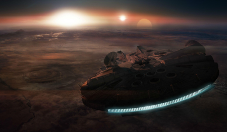 لوحة star wars – قطعة واحدة – برشة أحجام | ديكور دارك