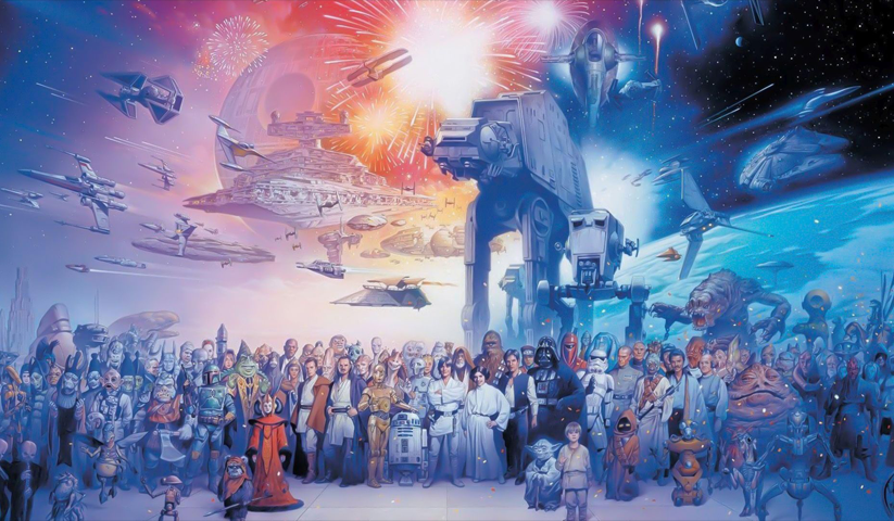 star wars – 1 Panel – Multiple Sizes | Home Decor