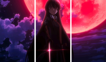 لوحة Akame ga Kill! – ثلاثة قطع – برشة أحجام | ديكور دارك