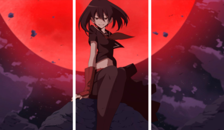 لوحة Akame ga Kill! – ثلاثة قطع – برشة أحجام | ديكور دارك