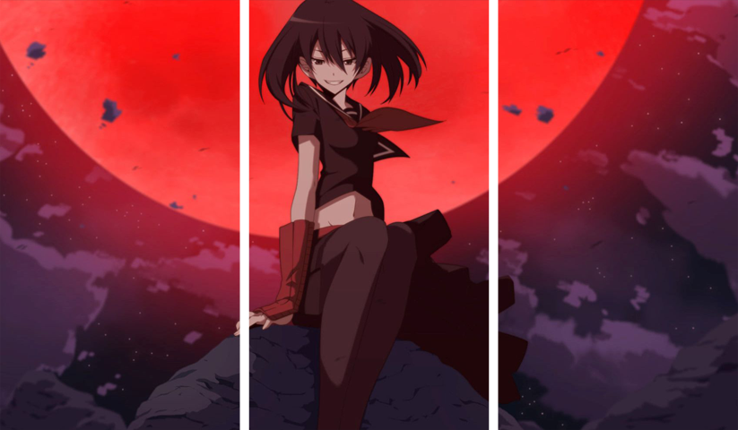 لوحة Akame ga Kill! – ثلاثة قطع – برشة أحجام | ديكور دارك