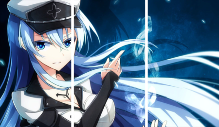 لوحة Akame ga Kill! – ثلاثة قطع – برشة أحجام | ديكور دارك