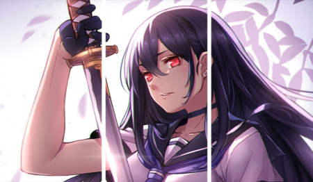 لوحة Akame ga Kill! – ثلاثة قطع – برشة أحجام | ديكور دارك