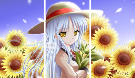 لوحة Angel Beats! – ثلاثة قطع – برشة أحجام | ديكور دارك