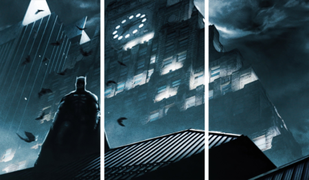 Batman – 3 Panels – Multiple Sizes | Home Decor