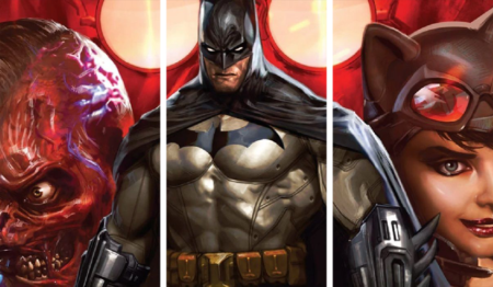 لوحة Batman – ثلاثة قطع – برشة أحجام | ديكور دارك