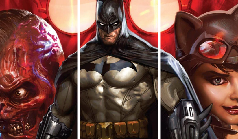 Batman – 3 Panneaux – Plusieurs Tailles | Décoration Maison