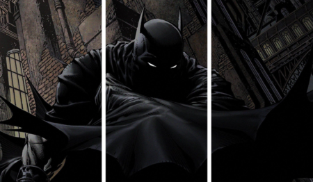 لوحة Batman – ثلاثة قطع – برشة أحجام | ديكور دارك