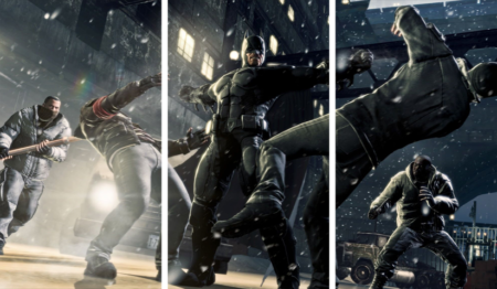 لوحة Batman – ثلاثة قطع – برشة أحجام | ديكور دارك