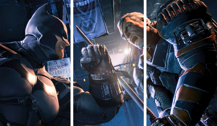 Batman – 3 Panneaux – Plusieurs Tailles | Décoration Maison