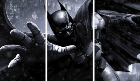 Batman – 3 Panels – Multiple Sizes | Home Decor