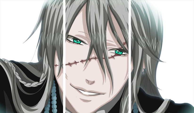 لوحة Black Butler – ثلاثة قطع – برشة أحجام | ديكور دارك