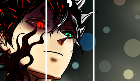 Black Clover – 3 Panels – Multiple Sizes | Home Decor