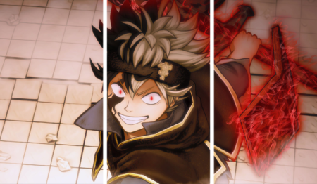 Black Clover – 3 Panels – Multiple Sizes | Home Decor