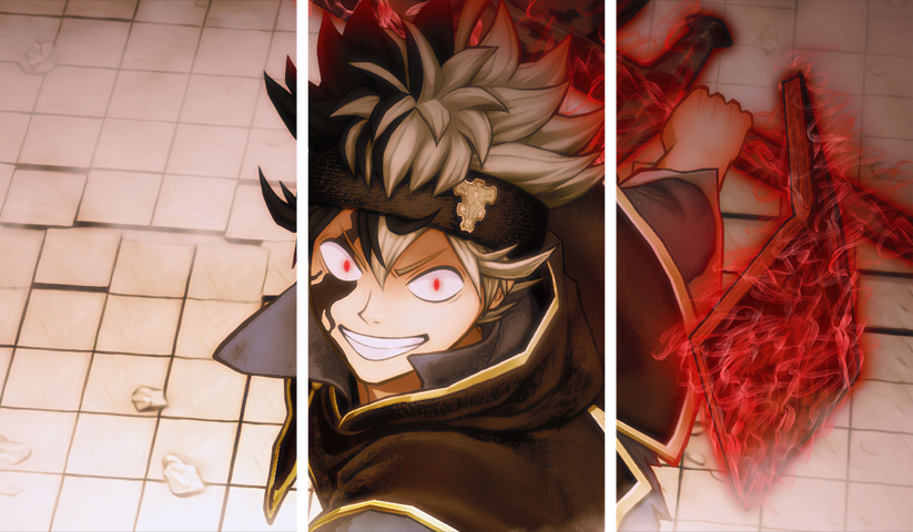 Black Clover – 3 Panels – Multiple Sizes | Home Decor