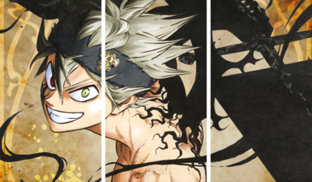 Black Clover – 3 Panels – Multiple Sizes | Home Decor