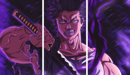 Black Clover – 3 Panels – Multiple Sizes | Home Decor