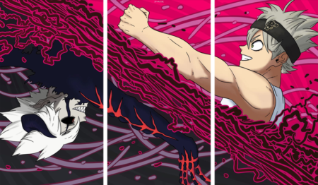 Black Clover – 3 Panels – Multiple Sizes | Home Decor