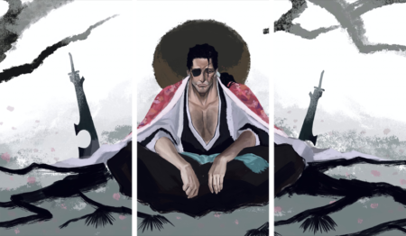 لوحة Bleach – ثلاثة قطع – برشة أحجام | ديكور دارك