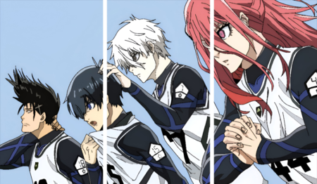 Blue Lock – 3 Panneaux – Plusieurs Tailles | Décoration Maison