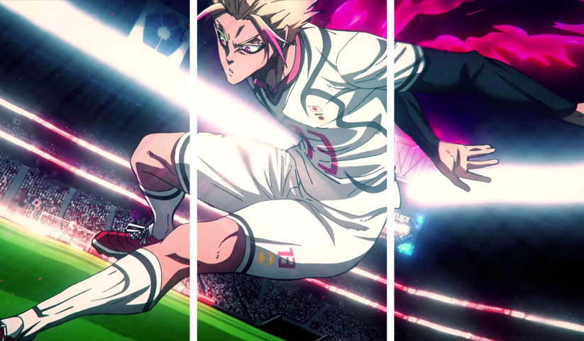 Blue Lock – 3 Panneaux – Plusieurs Tailles | Décoration Maison