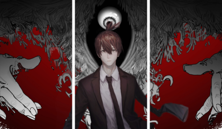 Chainsaw Man – 3 Panels – Multiple Sizes | Home Decor