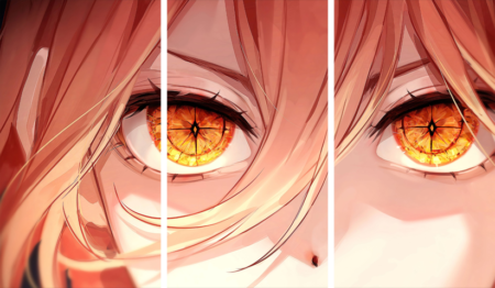 Chainsaw Man – 3 Panels – Multiple Sizes | Home Decor