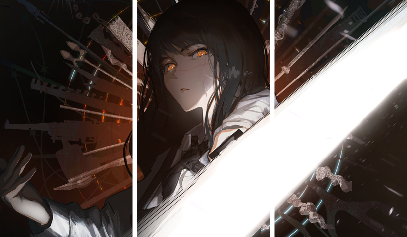 Chainsaw Man – 3 Panels – Multiple Sizes | Home Decor