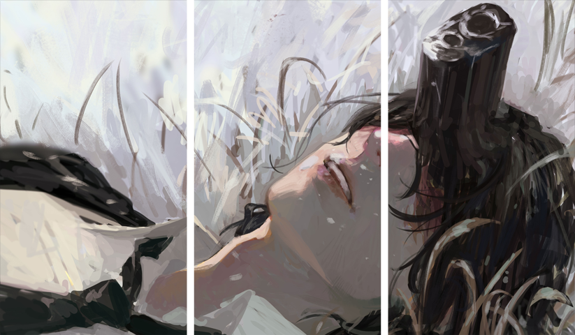 Chainsaw Man – 3 Panels – Multiple Sizes | Home Decor