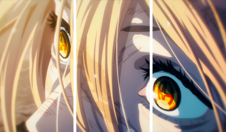 لوحة Chainsaw Man – ثلاثة قطع – برشة أحجام | ديكور دارك