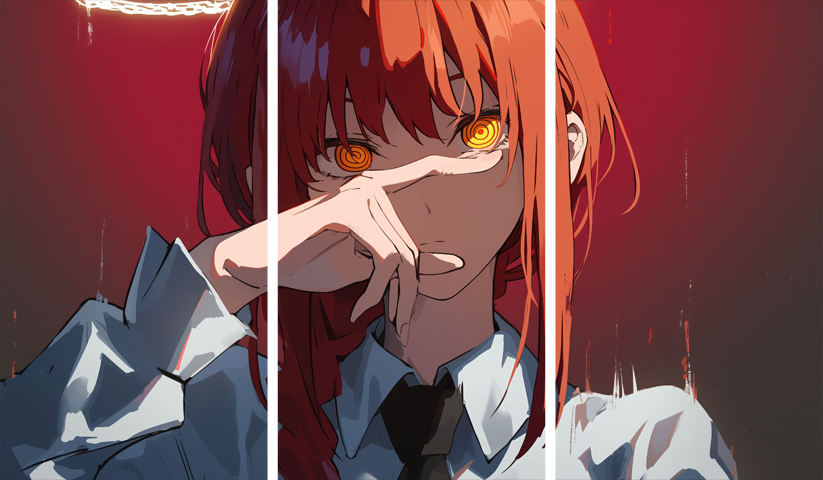 Chainsaw Man – 3 Panels – Multiple Sizes | Home Decor