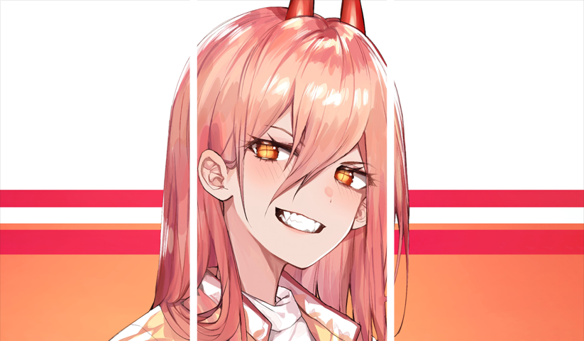 Chainsaw Man – 3 Panels – Multiple Sizes | Home Decor