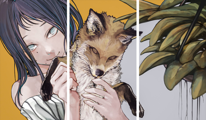 Chainsaw Man – 3 Panels – Multiple Sizes | Home Decor