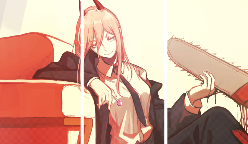 Chainsaw Man – 3 Panels – Multiple Sizes | Home Decor