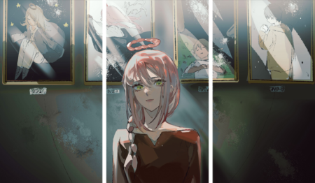 Chainsaw Man – 3 Panneaux – Plusieurs Tailles | Décoration Maison