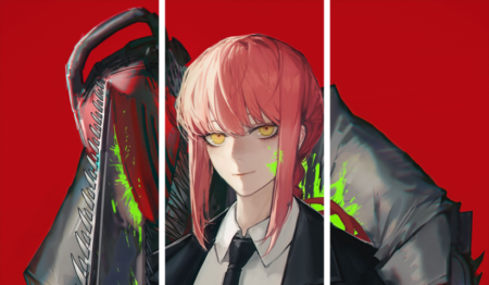 Chainsaw Man – 3 Panels – Multiple Sizes | Home Decor