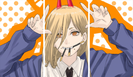 Chainsaw Man – 3 Panels – Multiple Sizes | Home Decor