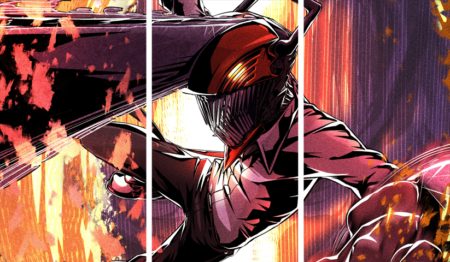 Chainsaw Man – 3 Panels – Multiple Sizes | Home Decor