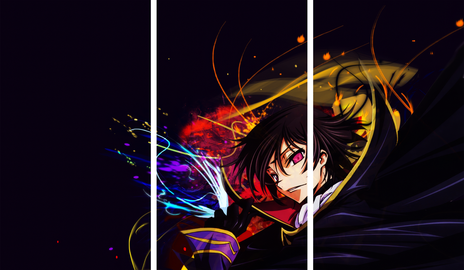 CodeGeass – 3 Panels – Multiple Sizes | Home Decor