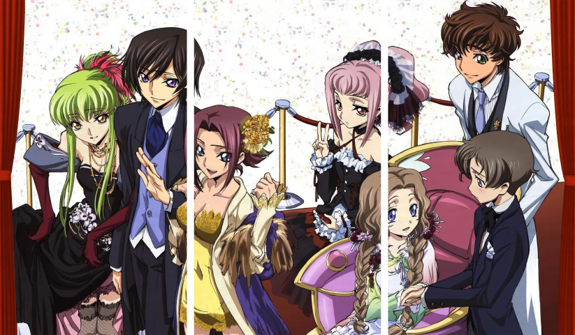CodeGeass – 3 Panels – Multiple Sizes | Home Decor