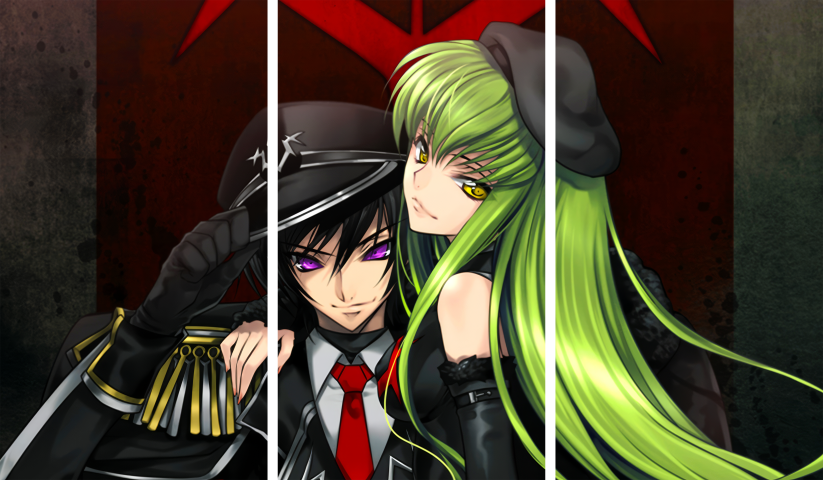 CodeGeass – 3 Panels – Multiple Sizes | Home Decor