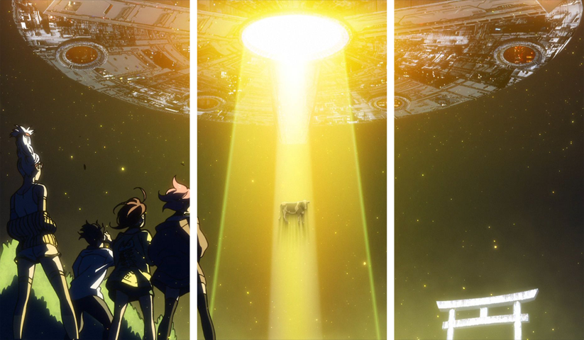 Dan Da Dan – 3 Panneaux – Plusieurs Tailles | Décoration Maison