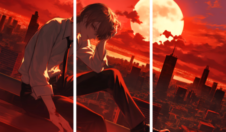 Death Note – 3 Panels – Multiple Sizes | Home Decor