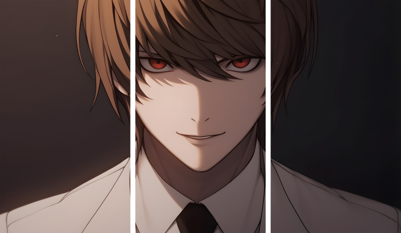 Death Note – 3 Panneaux – Plusieurs Tailles | Décoration Maison